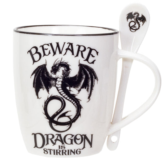 DRAGON IS STIRRING MUG & SPOON SET
